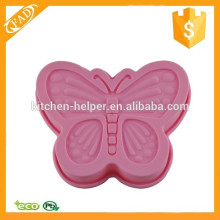 СВЧ печь использовать тепло и скольжения устойчивостью Custom бабочка силиконовый торт выпечки формы